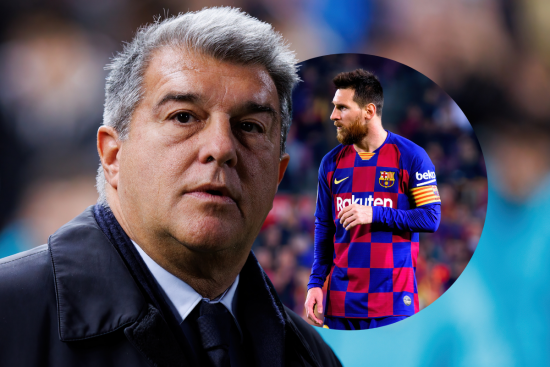 MESSI, LAPORTA