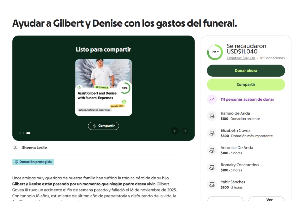 Estudiante muere, Comunidad ofrece apoyo, Familia pide ayuda MundoNOW
