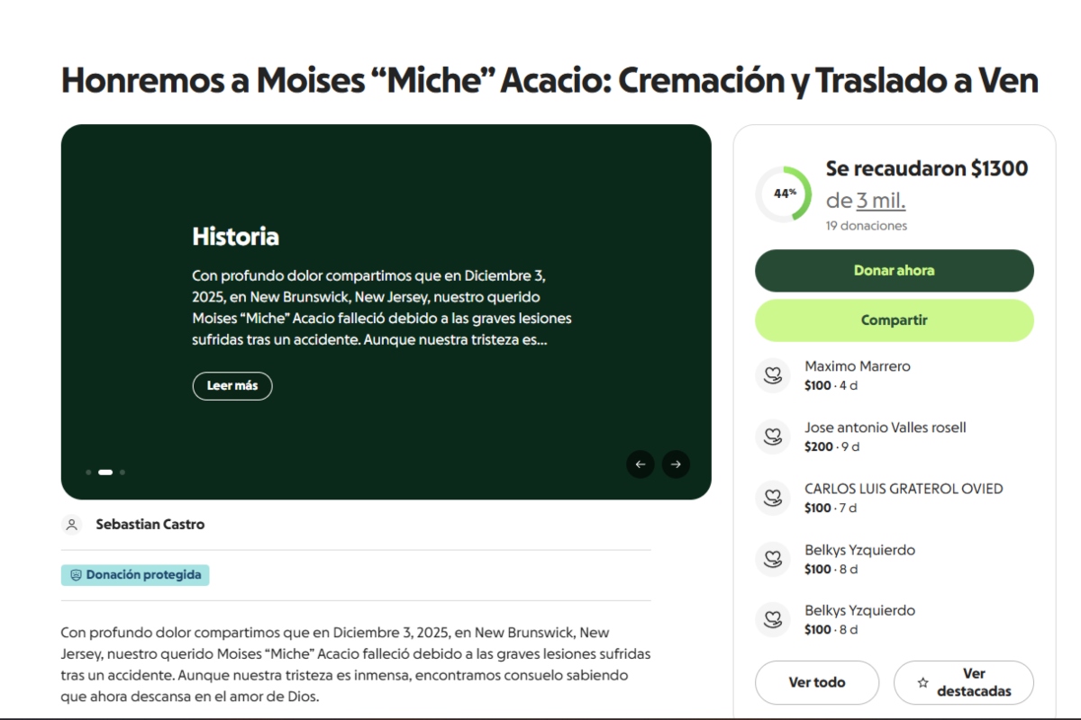 Fallecimiento ,accidente, Recaudan fondos MundoNOW