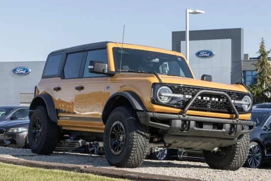 retiro de Ford Bronco en Estados Unidos