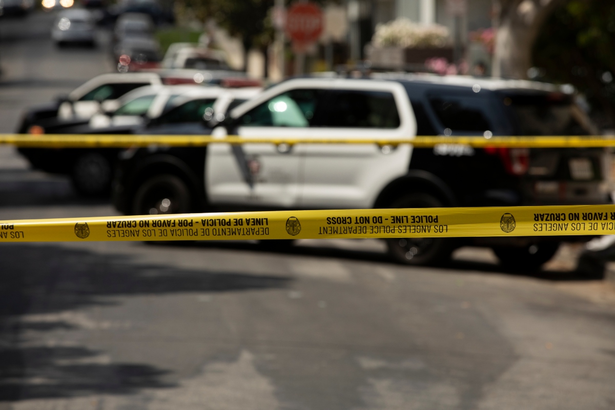 Hombre abatido por la policía en Los Ángeles