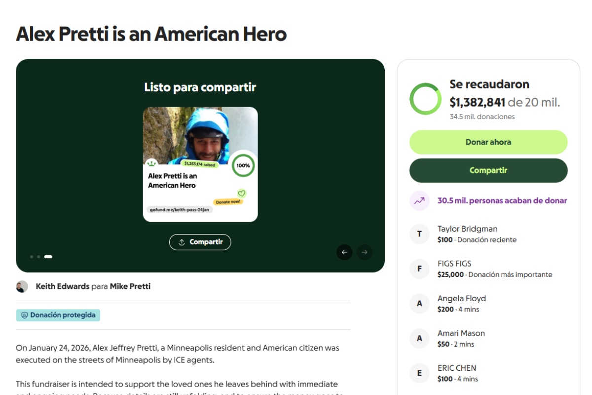 Campaña supera millón dólares, Mineápolis, ICE, MundoNOW