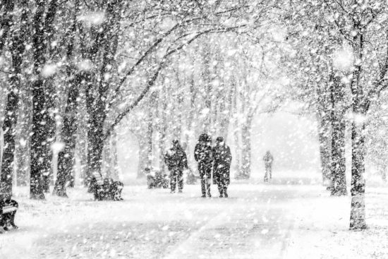 Tormentas de nieve en California