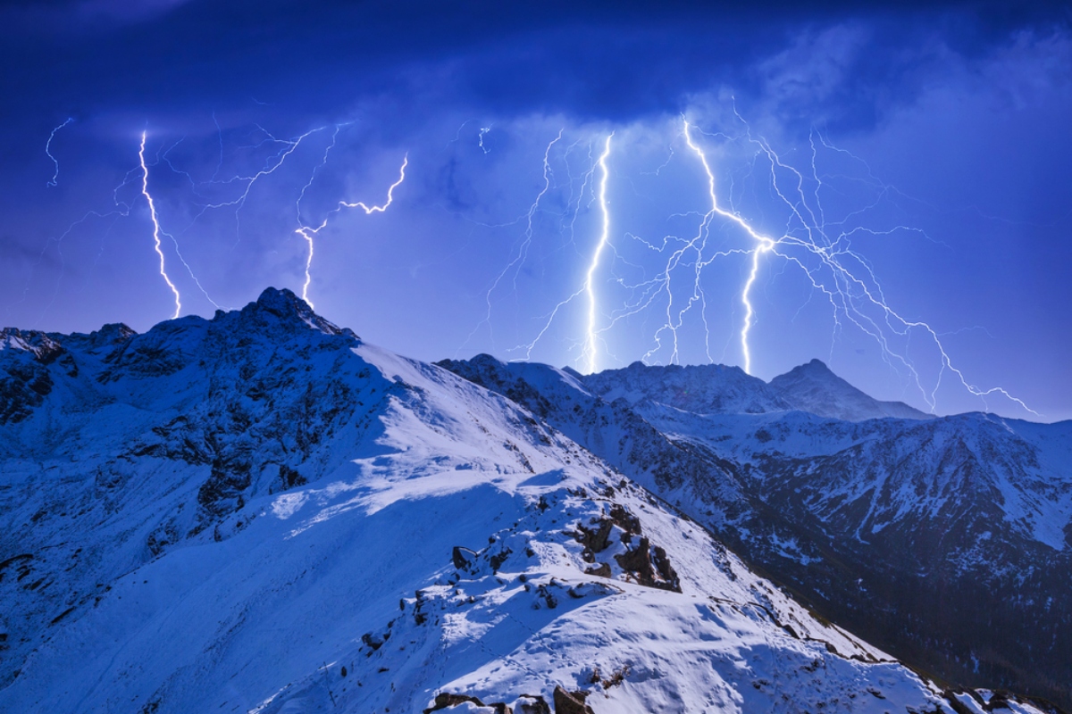 ¿Qué es una nevada eléctrica?